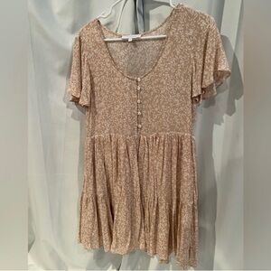 Floral Button-Down Dress